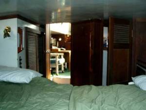 Columbia 45 Aft Cabin Looking Forward