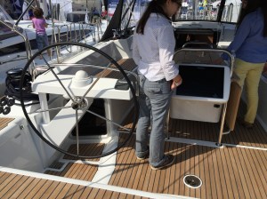 Jeanneau 57 Port Helm