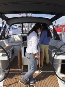 Jeanneau 57 Cockpit