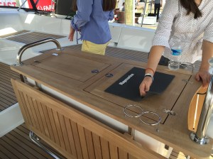 Jeanneau 57 Cockpit Table