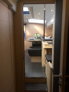 Jeanneau 57 Aft Starboard Stateroom, Facing Forward