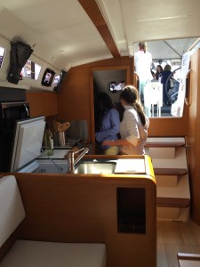 Jeanneau Sun Odyssey 349 Galley