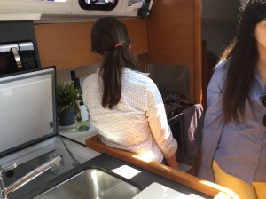 Jeanneau Sun Odyssey 349 Galley