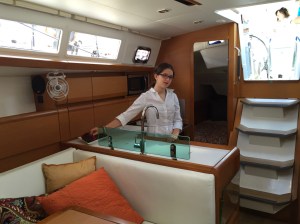 Jeanneau Sun Odyssey 389 Galley