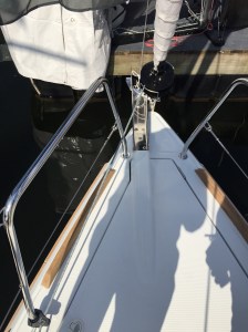 Jeanneau Sun Odyssey 349 Foredeck