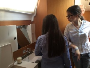 Jeanneau Sun Odyssey 44DS Aft Head, View Forward