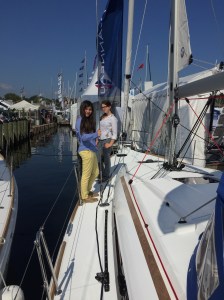 Jeanneau Sun Odyssey 389 Deck, View Forward