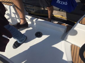 Jeanneau Sun Odyssey 44DS Cockpit Sole, View Aft