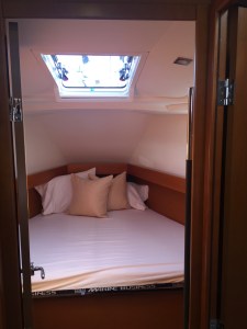 Jeanneau Sun Odyssey 44DS Forward Cabin With V-berth